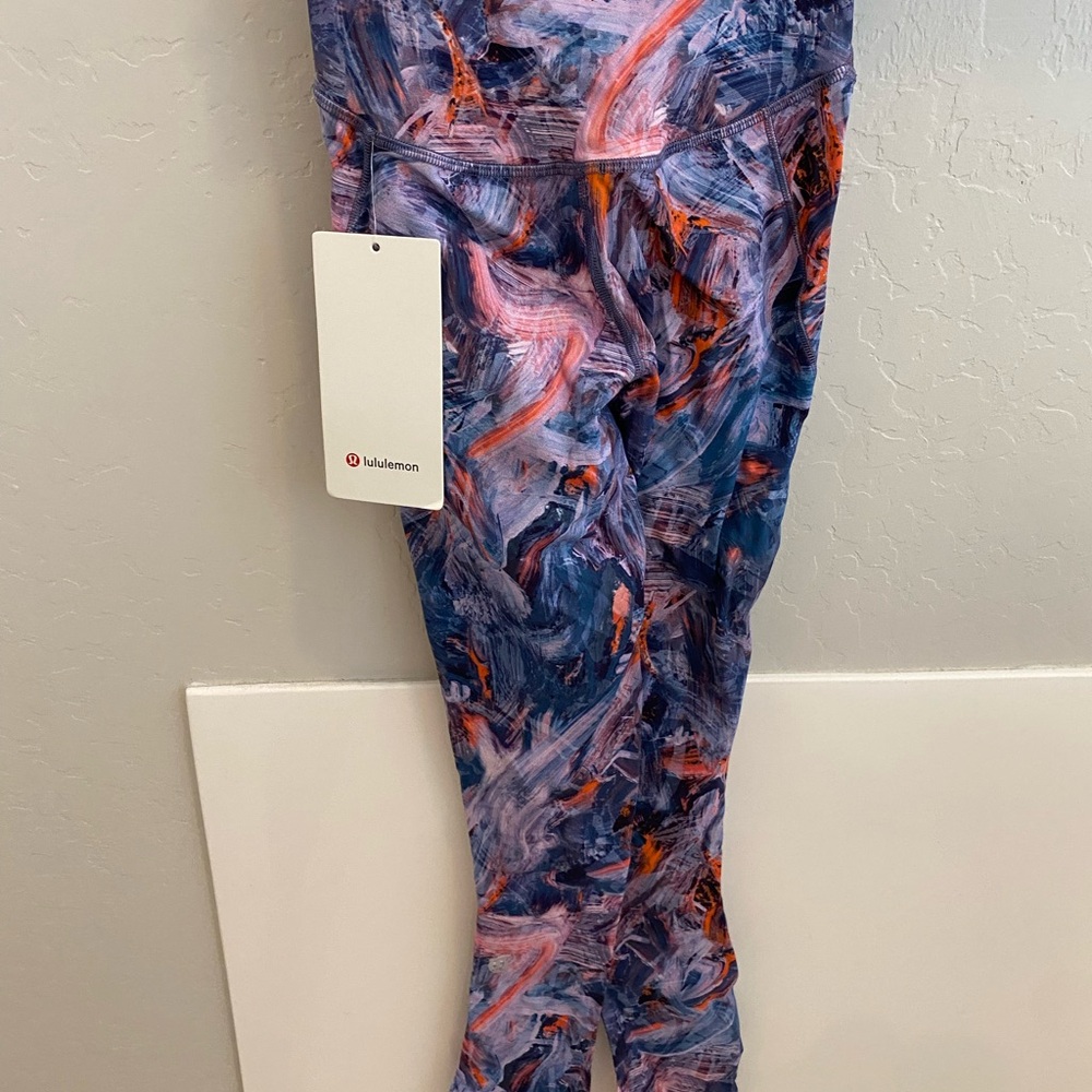 lululemon athletica Multicolor Abstract Leggings